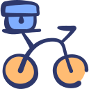 bicicleta de reparto icon