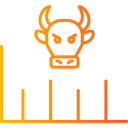 mercado alcista icon