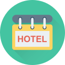 signo de hotel icon