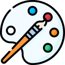 paleta de color icon