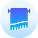 toalla de baño icon