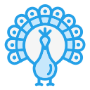 pavo real icon