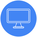 pantalla del monitor icon