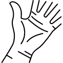 palma de la mano icon