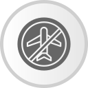 no viajar icon