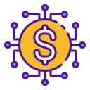 dinero digital icon