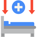 cama de hospital icon