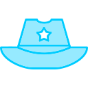 sombrero de vaquero icon