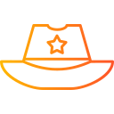 sombrero de vaquero icon