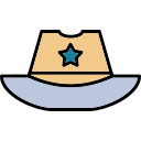 sombrero de vaquero icon