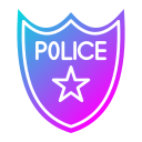 placa de policía icon