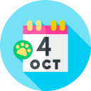 world animal day icon