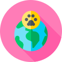 world animal day icon