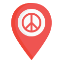 alfiler de mapa icon