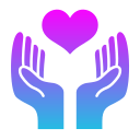 corazón de la mano icon