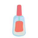 botella de esmalte de uñas 