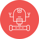 robot espacial icon