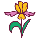 orquídea icon