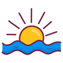 puesta de sol icon