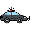 coche de policía icon