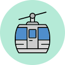 cabina del teleférico icon