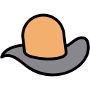 sombrero de vaquero icon