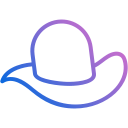 sombrero de vaquero icon