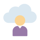 usuario de la nube icon