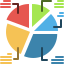 gráfico circular icon