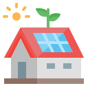 casa solar icon