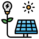 energía solar icon