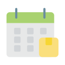 calendario de entregas icon