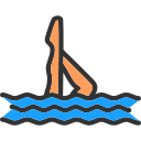 natación sincronizada icon