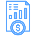 informe financiero icon