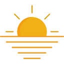 puesta de sol icon