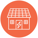 casa solar icon