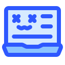 pantalla azul icon