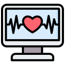 monitor de ecg icon