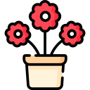 Flower pot icon