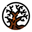 Árbol seco icon