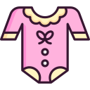 vestido de bebé icon