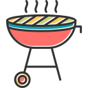 parrilla de barbacoa icon