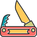 cuchillo de bolsillo icon