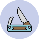 cuchillo de bolsillo icon