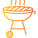 parrilla de barbacoa icon