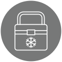 caja de hielo icon