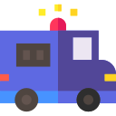 camioneta de la policía icon