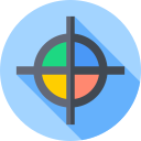 círculo de color icon
