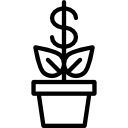 planta de dinero icon