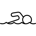 Man Swimming 